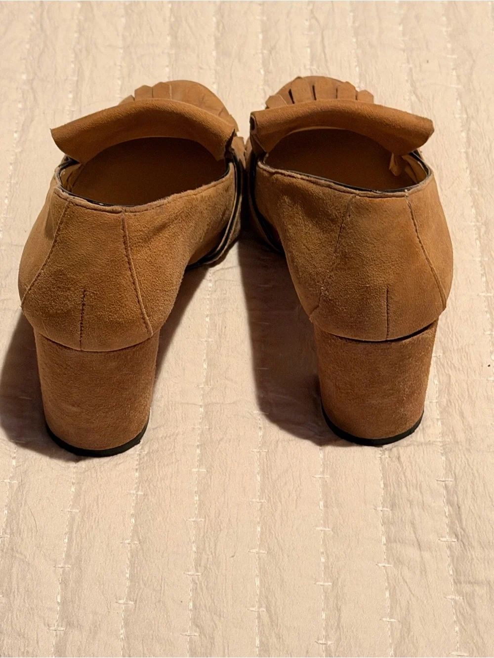 Vince Camuto suede loafers
